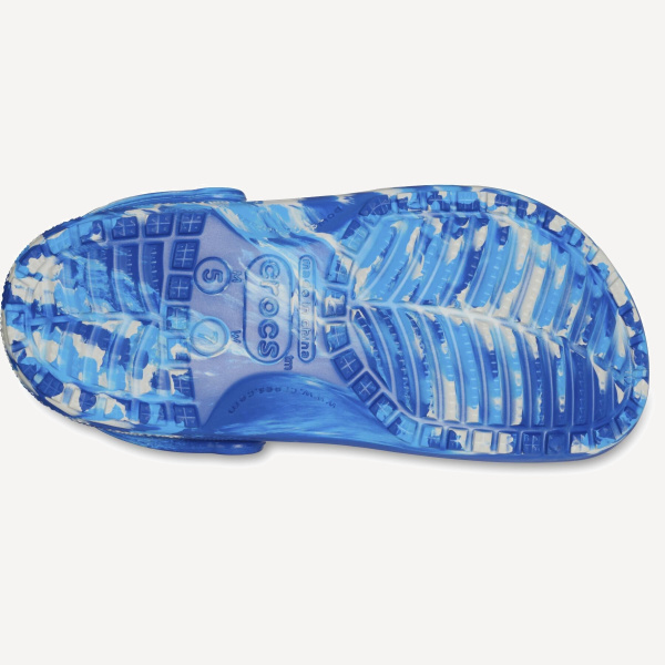 Сабо Classic Marbled Clog (EU 36-37 M4W6 СМ 22.1; Blue Bolt/Multi)